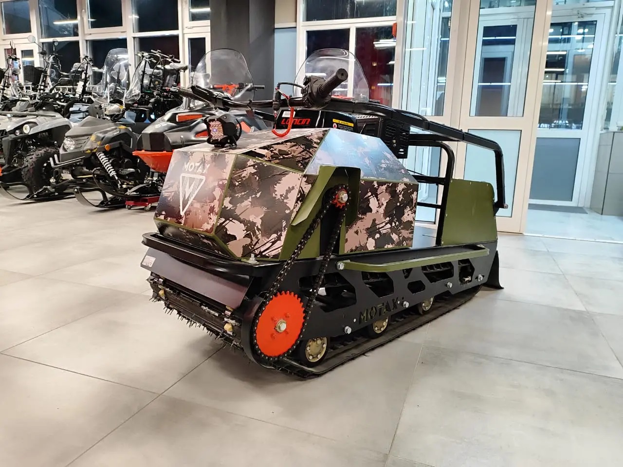 Купить Мотобуксировщик МОТАХ 500 15 л.с. в Москве фото4