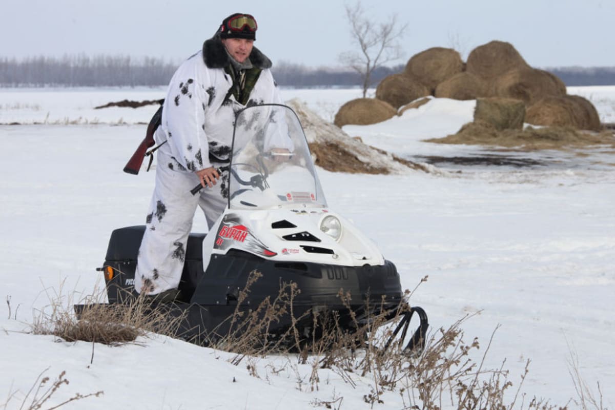 Купить Снегоход РУССКАЯ МЕХАНИКА Буран 4ТД в Москве фото4