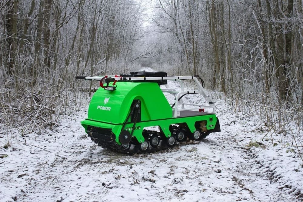 Купить Мотобуксировщик POMOR X-500 15 л.с. в Москве фото2