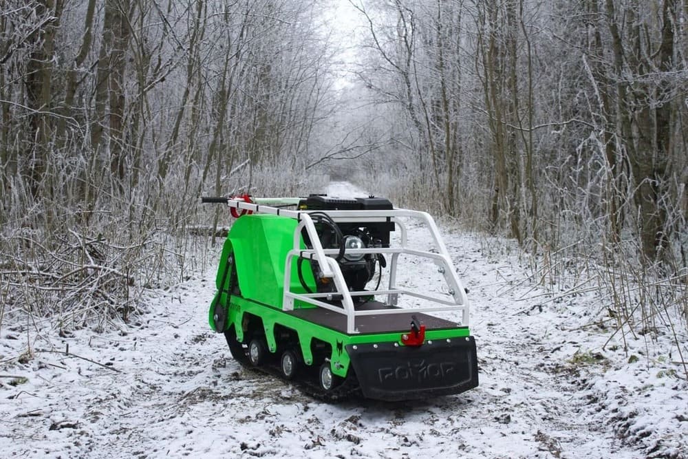 Купить Мотобуксировщик POMOR X-500 15 л.с. в Москве фото3