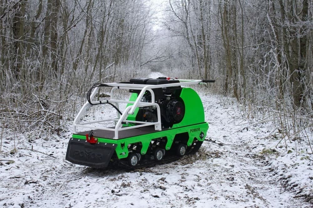 Купить Мотобуксировщик POMOR X-500 15 л.с. в Москве фото4