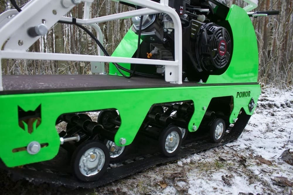 Купить Мотобуксировщик POMOR X-500 15 л.с. в Москве фото8