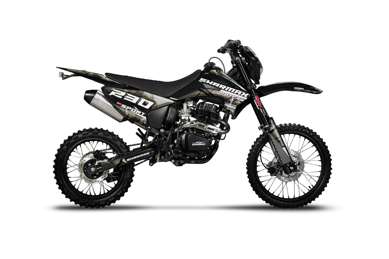 Купить Мотоцикл кроссовый эндуро SHARMAX Sport 230 19/16 (камуфляж) в Москве фото5