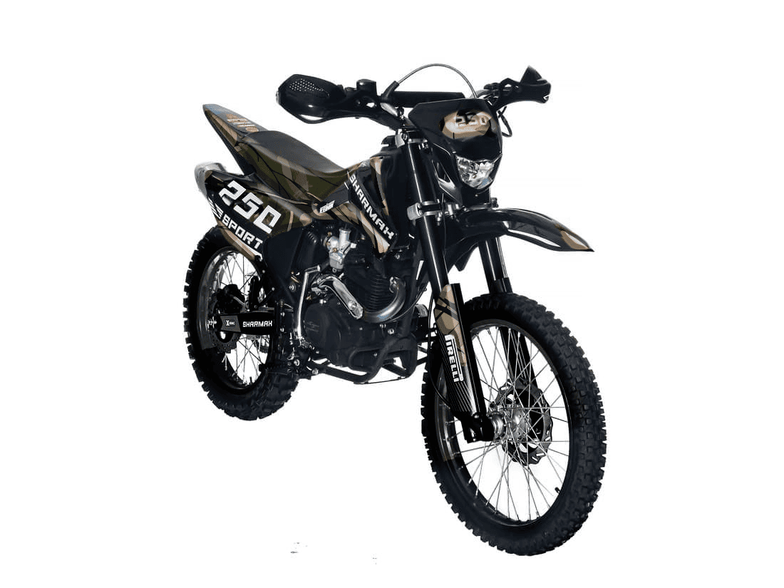 Купить Мотоцикл кроссовый эндуро SHARMAX Sport 250 (камуфляж) в Москве фото3