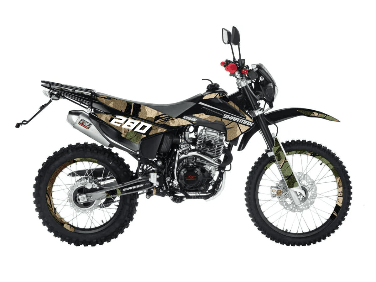Купить Мотоцикл кроссовый эндуро SHARMAX Sport 280 V23 (камуфляж) в Москве фото4