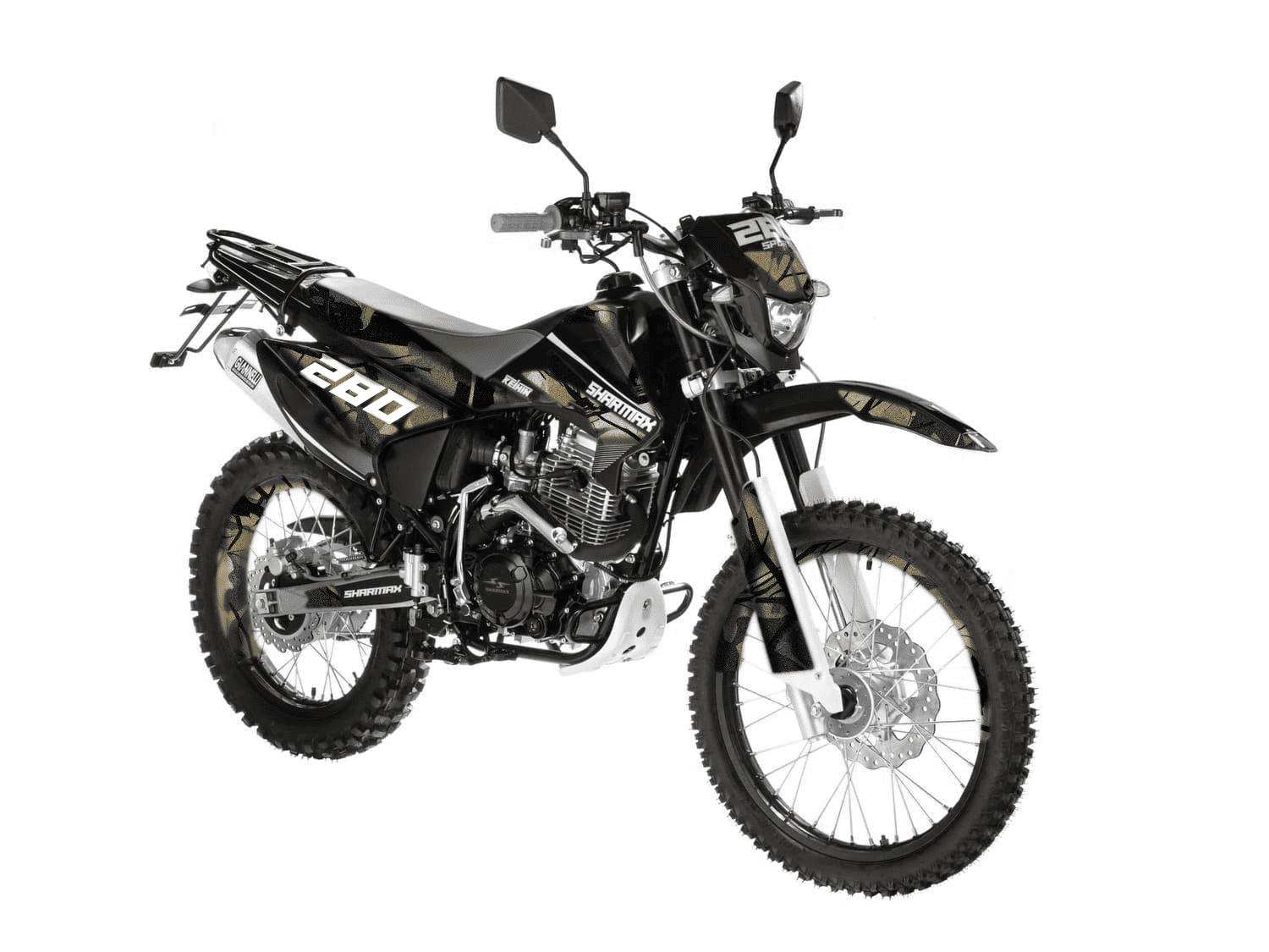 Купить Мотоцикл кроссовый эндуро SHARMAX Sport 280 V23 (камуфляж) в Москве фото5