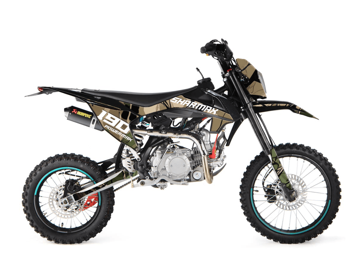 Купить Мотоцикл питбайк SHARMAX PowerMax 190 (камуфляж) в Москве