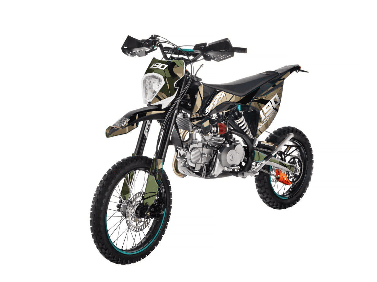 Купить Мотоцикл питбайк SHARMAX PowerMax 190 (камуфляж) в Москве фото2