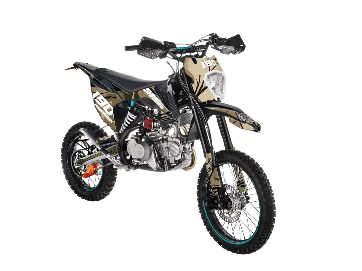 Купить Мотоцикл питбайк SHARMAX PowerMax 190 (камуфляж) в Москве фото3