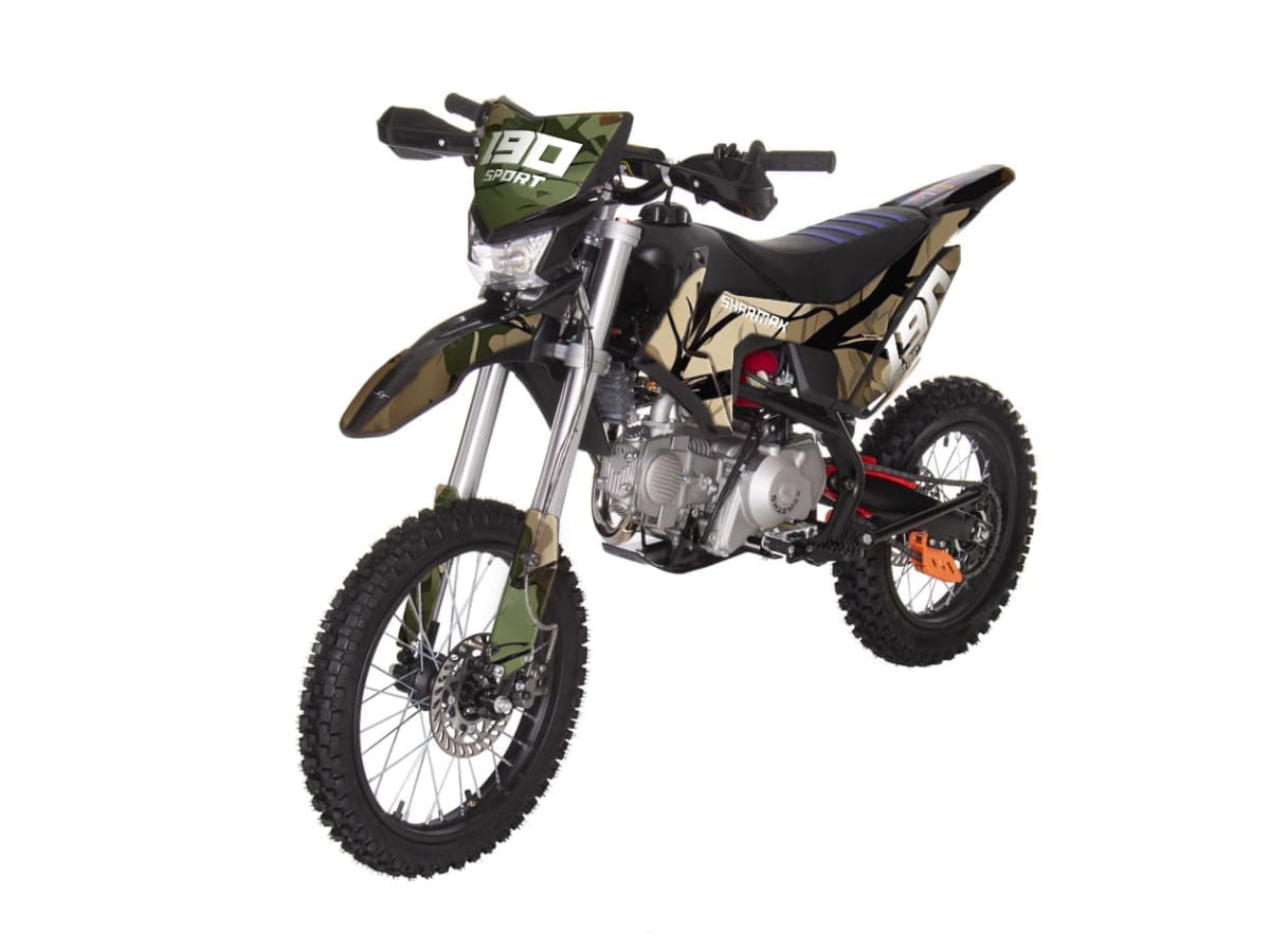 Купить Мотоцикл питбайк SHARMAX Sport 190 (камуфляж) в Москве фото2