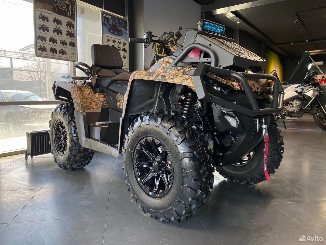 Купить Квадроцикл АОДЕС PathCross Max 1000 Army (ПСМ) в Москве фото2