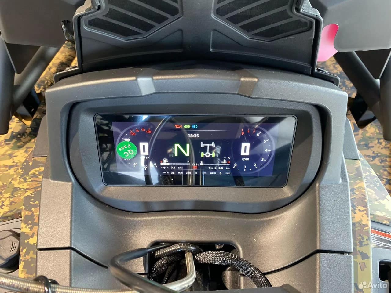 Купить Квадроцикл АОДЕС PathCross Max 1000 Army (ПСМ) в Москве фото7