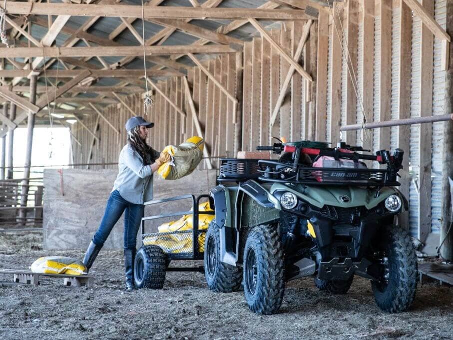 Купить Квадроцикл BRP Can-Am Outlander Max DPS 570 2023 (ПСМ) в Москве фото7