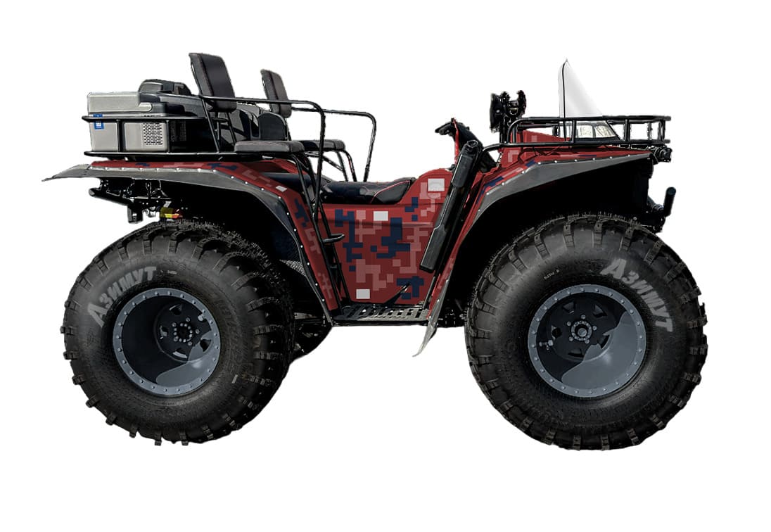Купить Квадроцикл-болотоход AZIMUT Luxe V1.5 (ПСМ) в Москве фото2