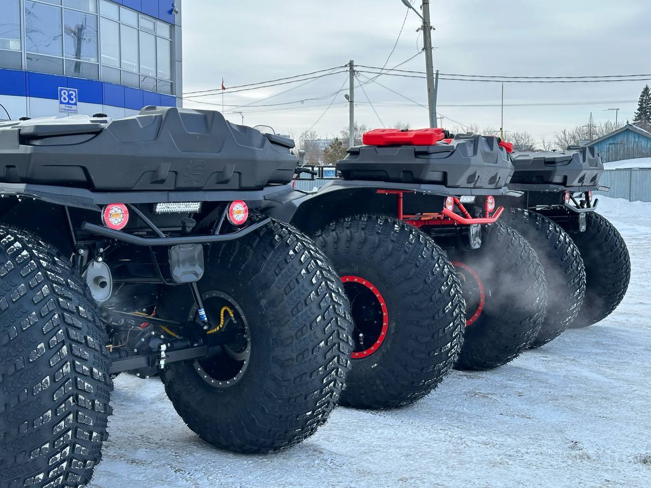 Купить Квадроцикл-болотоход NORD Profi (ПСМ) в Москве фото4
