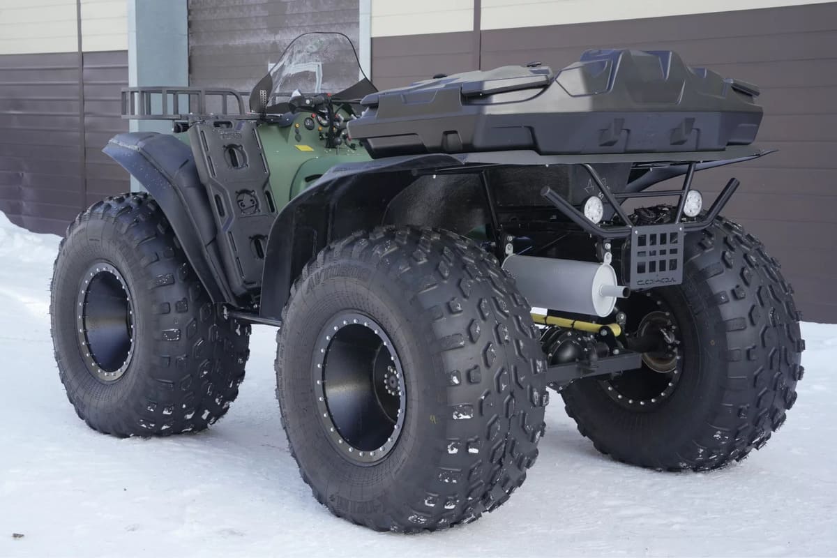 Купить Квадроцикл-болотоход СОКОЛ Pro (ПСМ) в Москве фото5