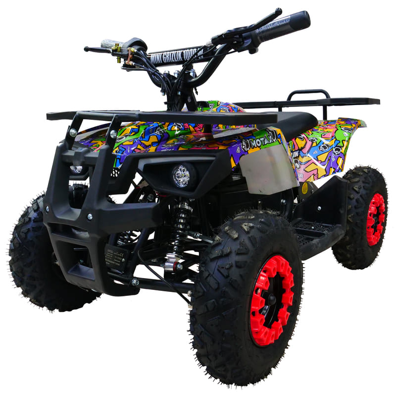 Купить Электроквадроцикл MOTAX Mini Grizlik X-16 E1000 BW в Москве