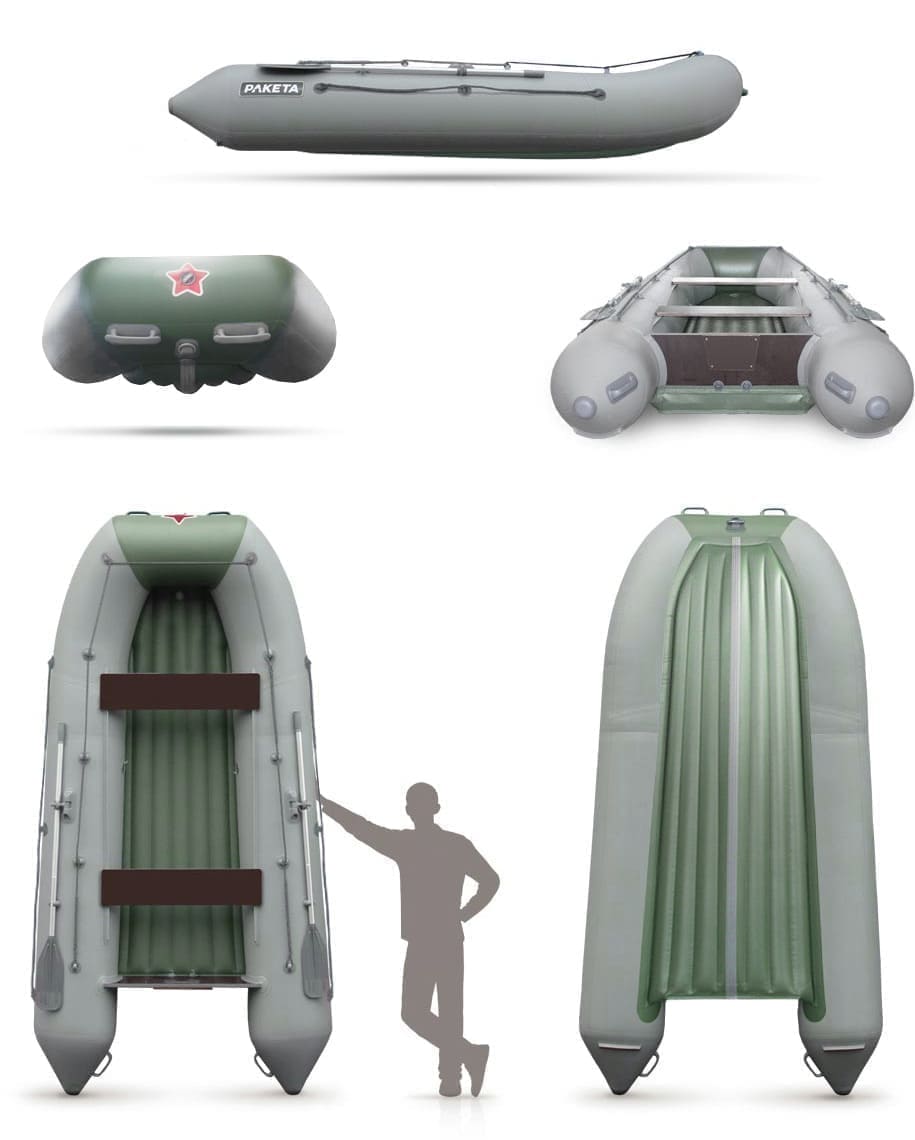 Купить Лодка ПВХ РАКЕТА РК-420 Mehler в Москве фото2