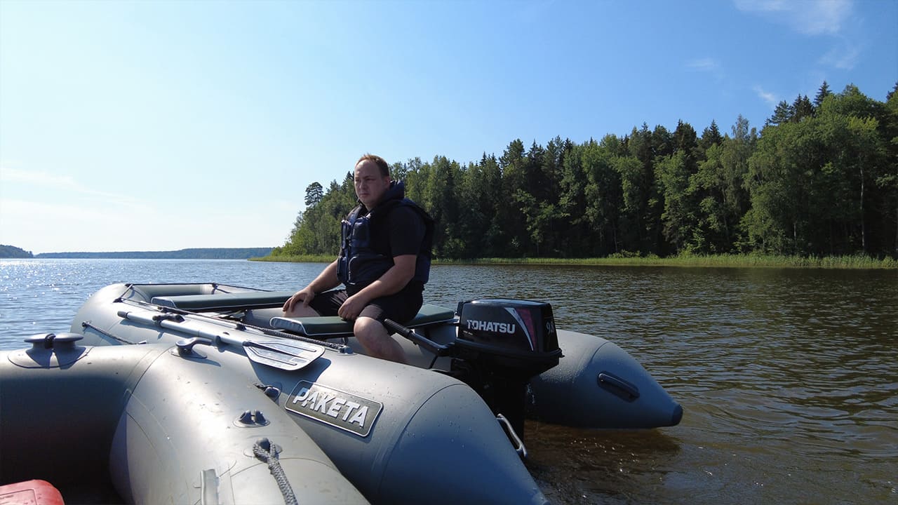 Купить Лодка ПВХ РАКЕТА РК-420 Mehler в Москве фото3