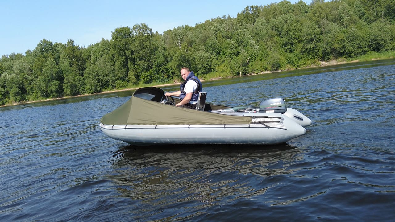 Купить Лодка ПВХ РАКЕТА РК-420 Mehler в Москве фото4