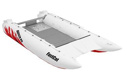 Купить Лодка ПВХ BADGER Fast Cat 410 в Москве