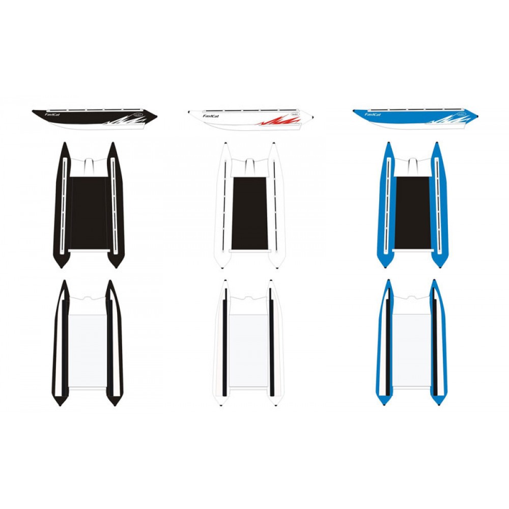 Купить Лодка ПВХ BADGER Fast Cat 410 в Москве фото2