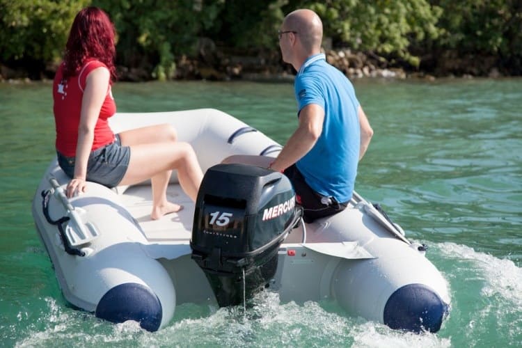 Купить 4х-тактный лодочный мотор MERCURY ME F 15 M в Москве фото2