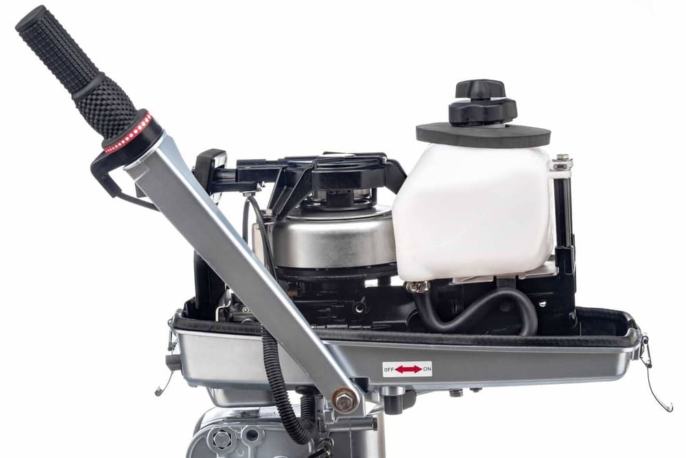 Купить 2х-тактный лодочный мотор SHARMAX SM3.5HS (2024) в Москве фото13