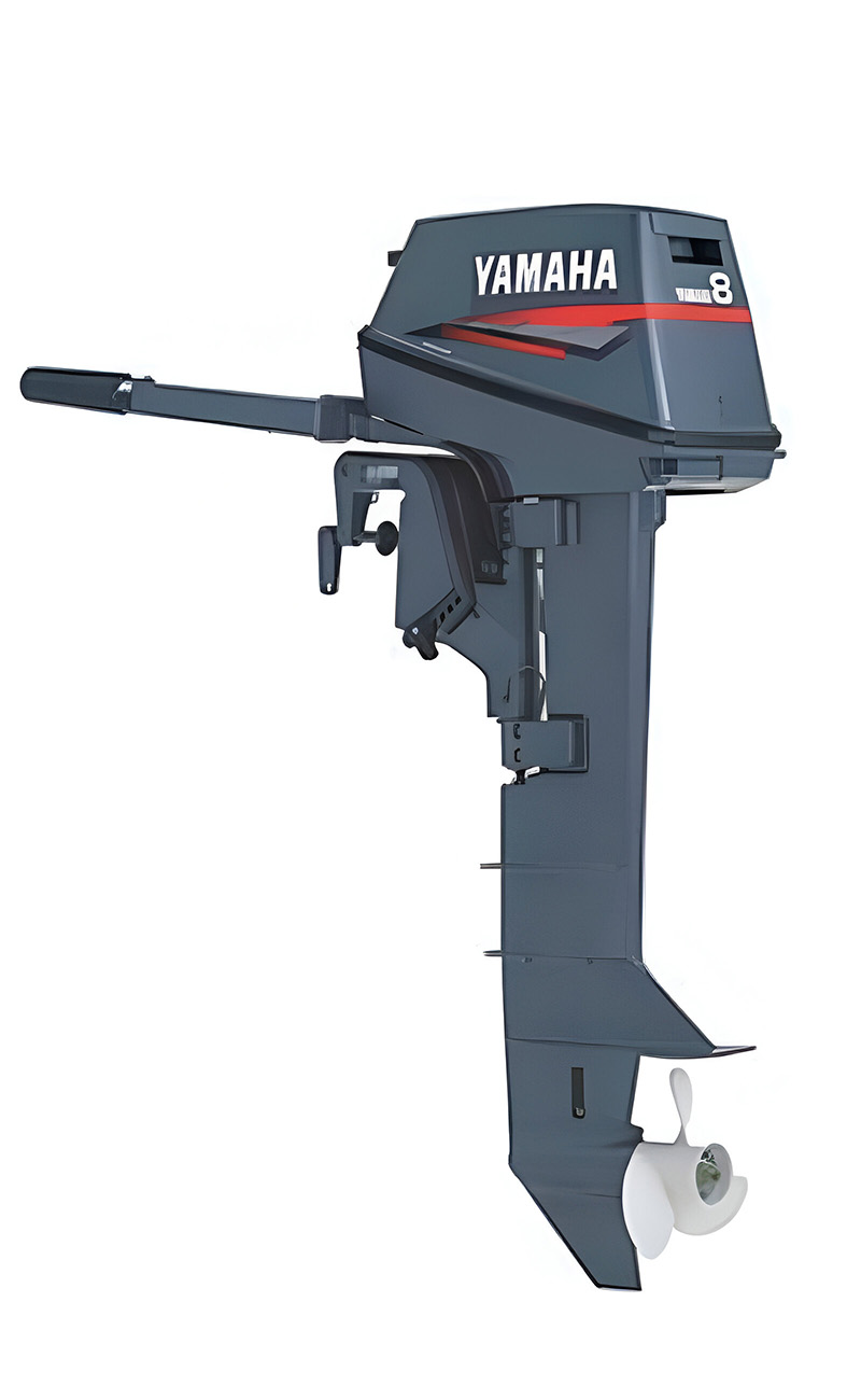 Купить 2х-тактный лодочный мотор YAMAHA 8 cmhs в Москве