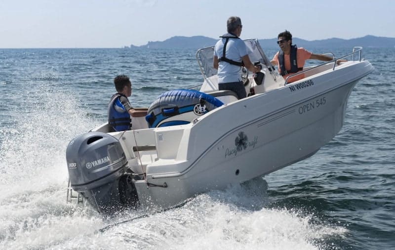 Купить 4х-тактный лодочный мотор YAMAHA F100BETL в Москве фото5