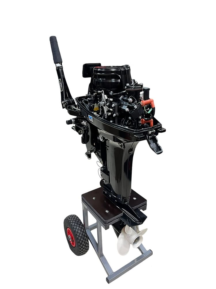 Купить 2х-тактный лодочный мотор HANGKAI 9.9HP PLUS в Москве фото5