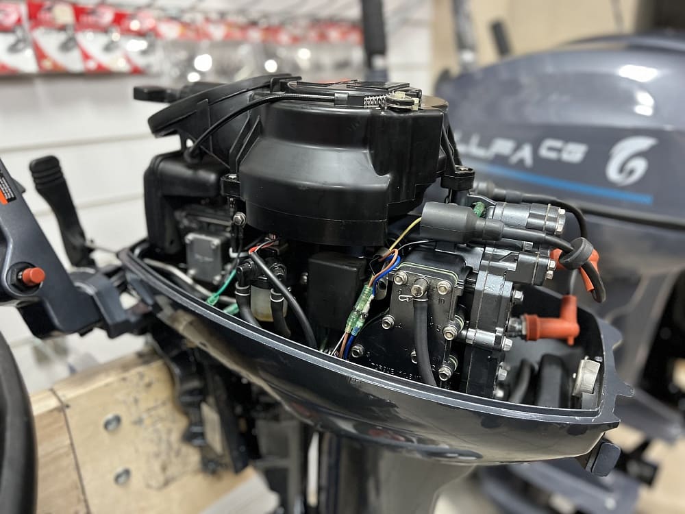 Купить 2х-тактный лодочный мотор BREEZE T9.9FHS в Москве фото8