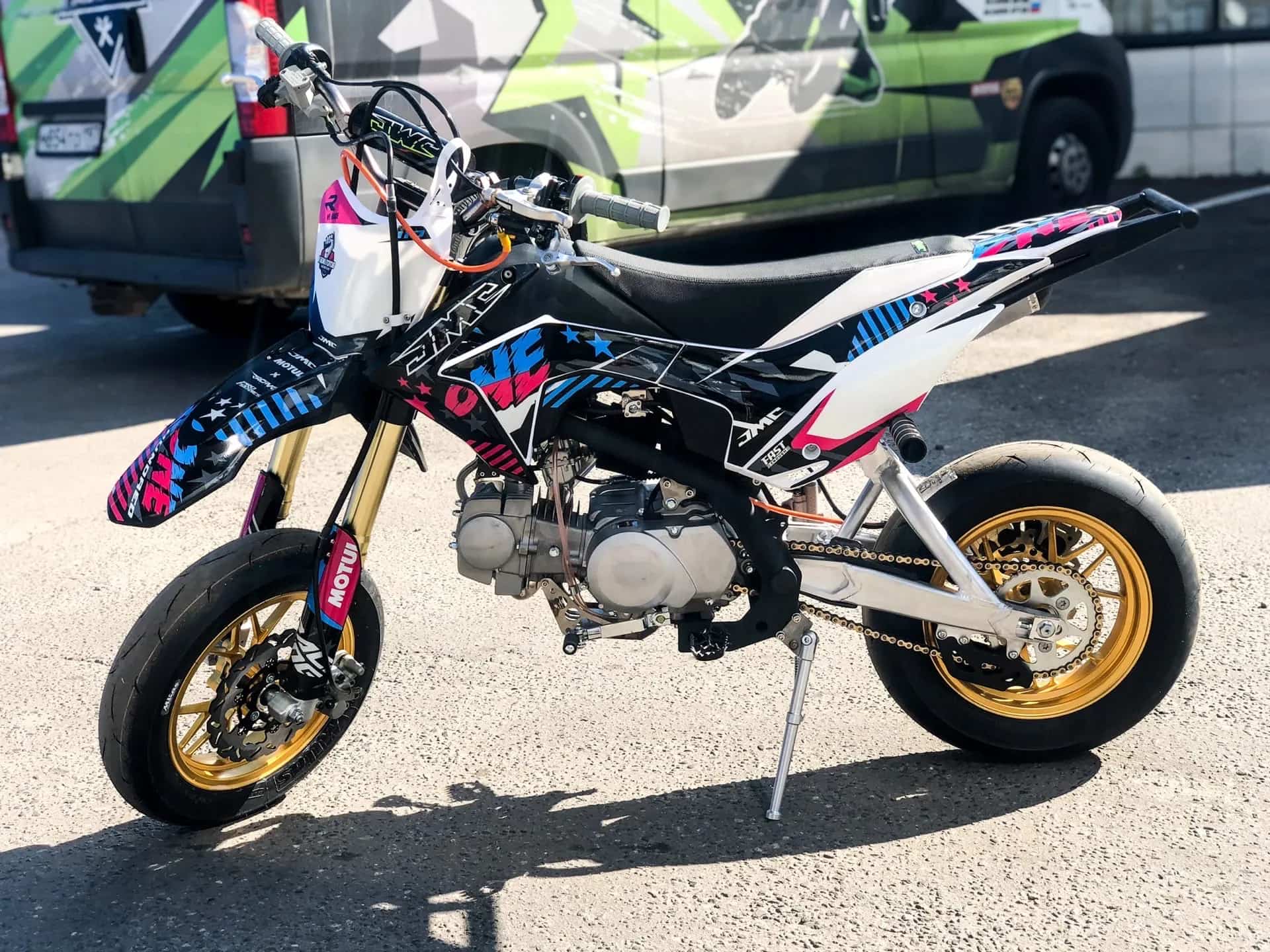 Купить Мотоцикл JMC 125 S V3.0 12/12 PITBIKE в Москве фото2