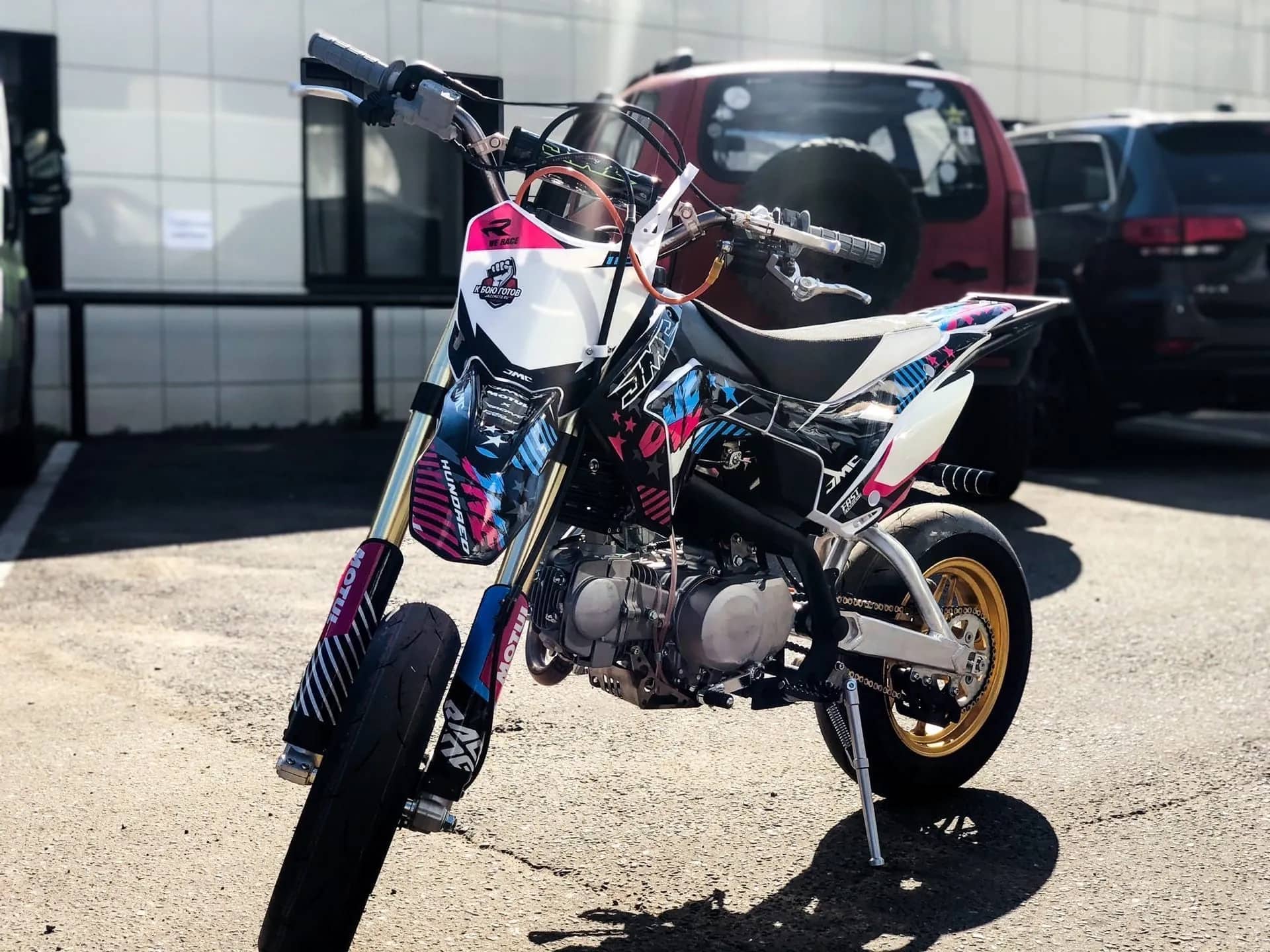 Купить Мотоцикл JMC 125 S V3.0 12/12 PITBIKE в Москве фото3