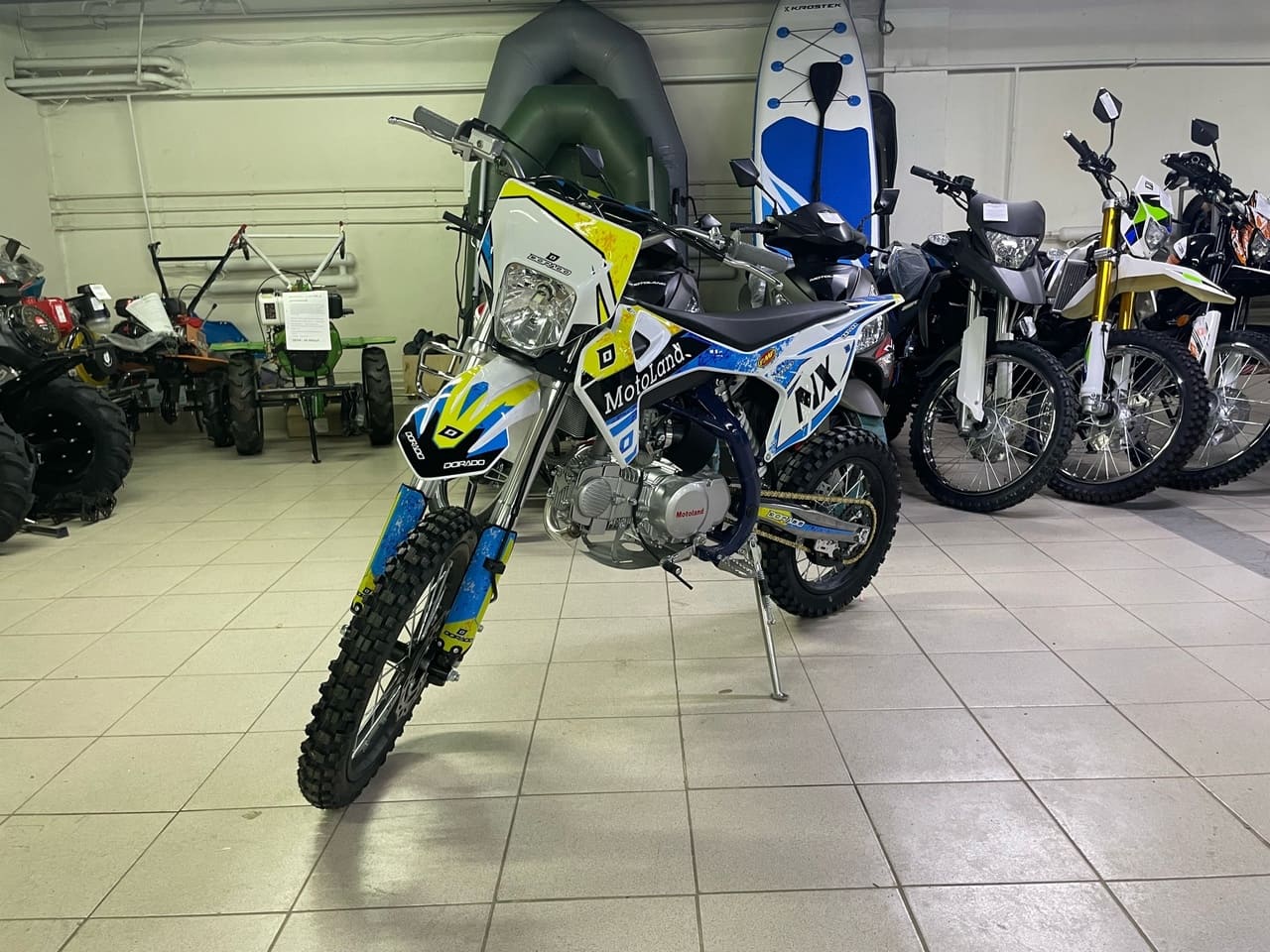 Купить Мотоцикл MOTOLAND NX140 PITBIKE в Москве фото7