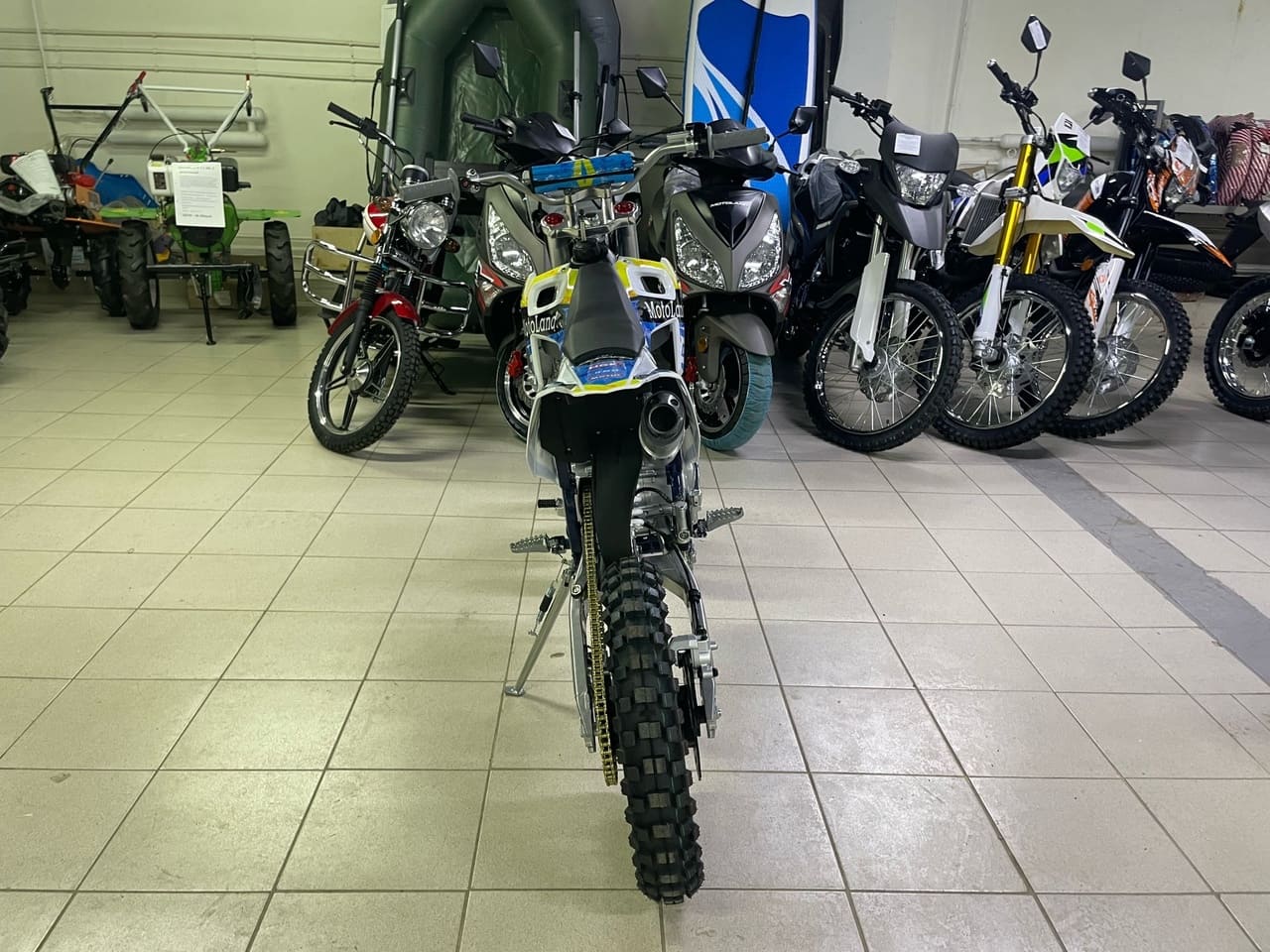 Купить Мотоцикл MOTOLAND NX140 PITBIKE в Москве фото8