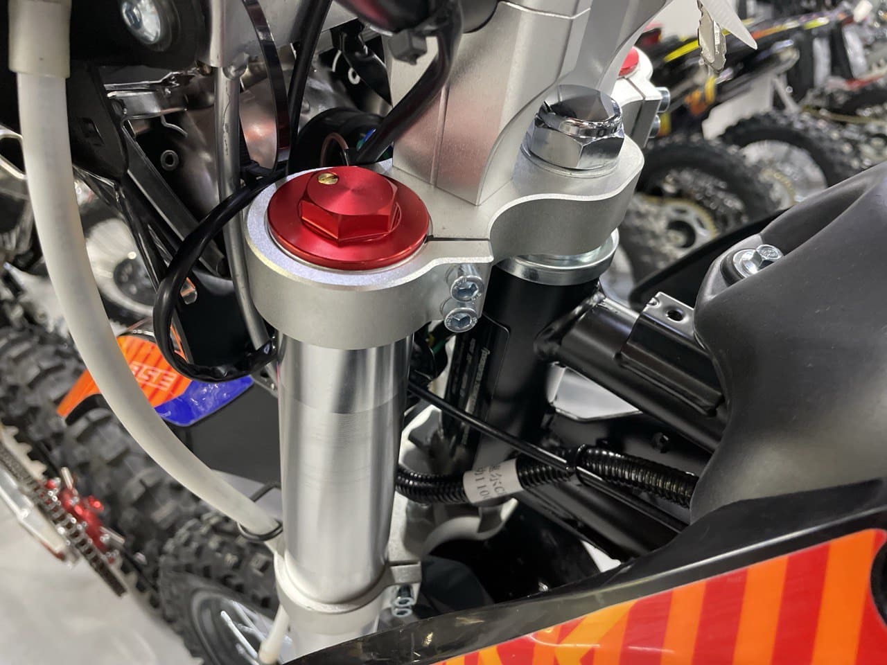 Купить Мотоцикл BSE EX Blue Orange Ant 17/14 PITBIKE в Москве фото3