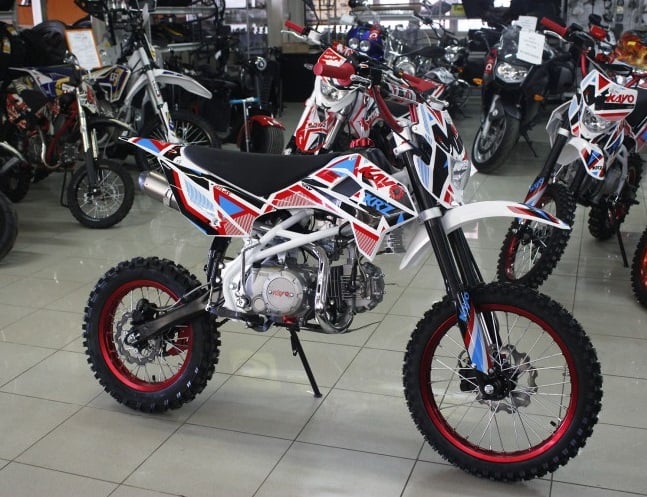 Купить Мотоцикл KAYO Classic YX140EM PITBIKE в Москве фото6