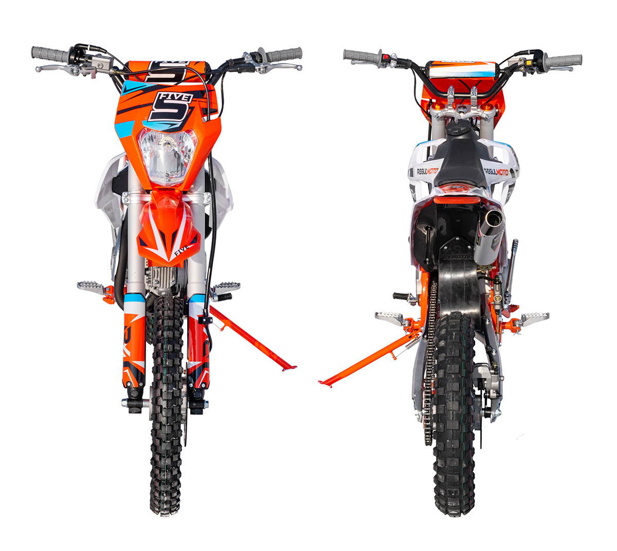 Купить Мотоцикл REGULMOTO Five YX125EM PITBIKE (механическая КПП) в Москве фото4