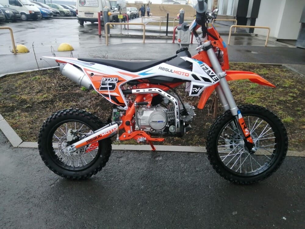 Купить Мотоцикл REGULMOTO Five YX125EM PITBIKE (механическая КПП) в Москве фото15