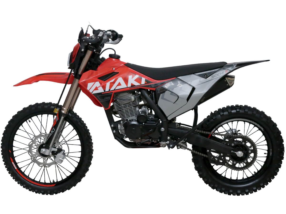 Купить Мотоцикл кроссовый эндуро ATAKI S004-R 300 (4T PR300) 21/18 (2024 г.) в Москве