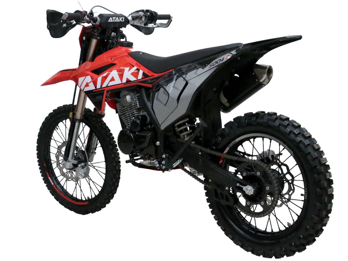 Купить Мотоцикл кроссовый эндуро ATAKI S004-R 300 (4T PR300) 21/18 (2024 г.) в Москве фото4