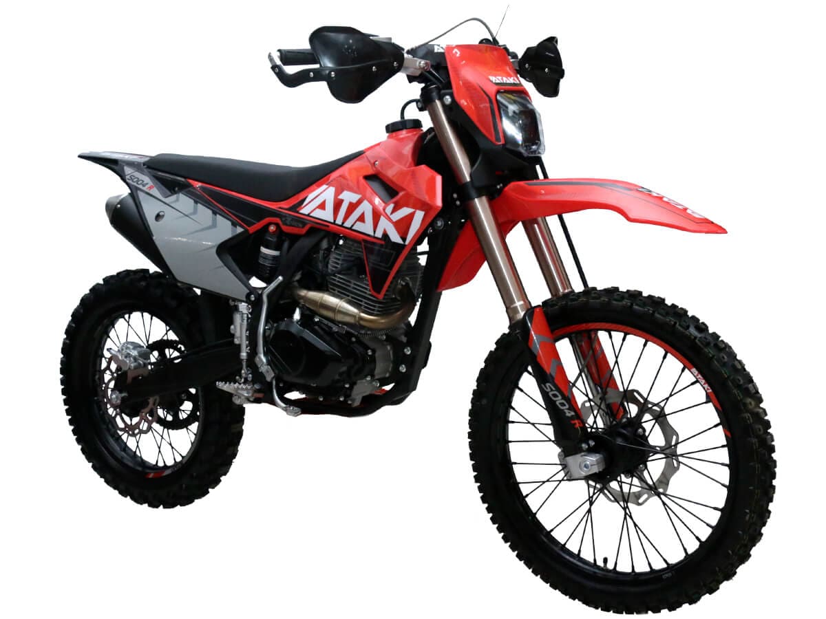 Купить Мотоцикл кроссовый эндуро ATAKI S004-R 300 (4T PR300) 21/18 (2024 г.) в Москве фото5