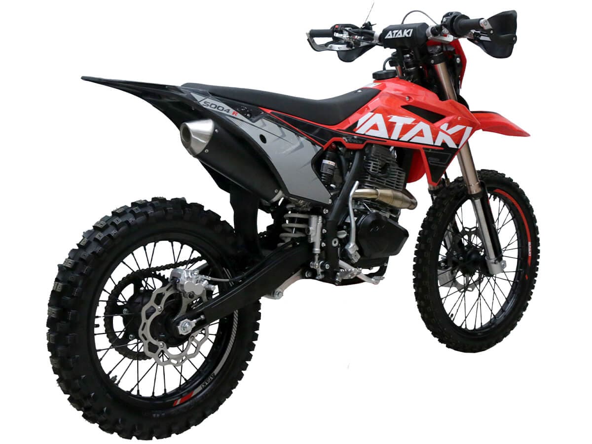 Купить Мотоцикл кроссовый эндуро ATAKI S004-R 300 (4T PR300) 21/18 (2024 г.) в Москве фото6