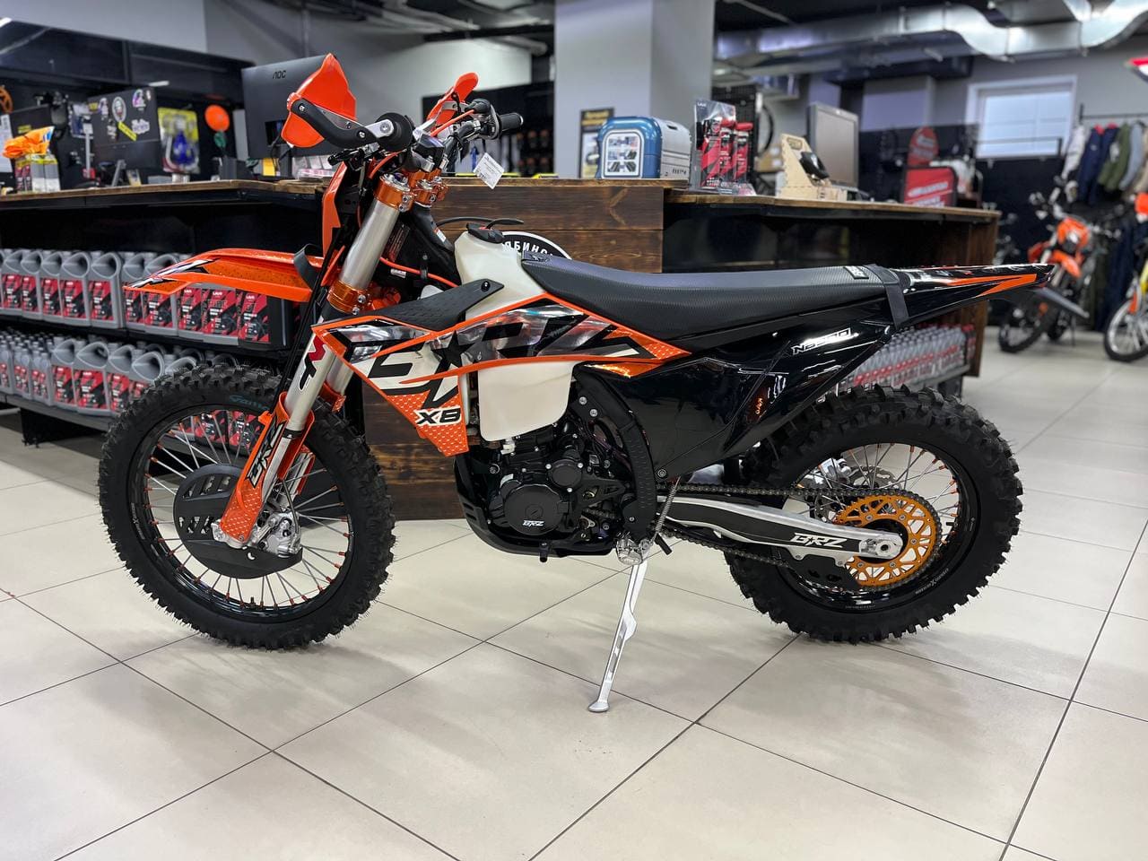 Купить Мотоцикл кроссовый эндуро BRZ X8 NB300 24 в Москве фото10