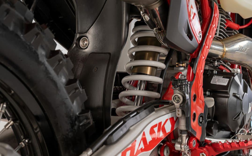 Купить Мотоцикл кроссовый эндуро HASKY F6 Racing 175FMN PR300 в Москве фото11