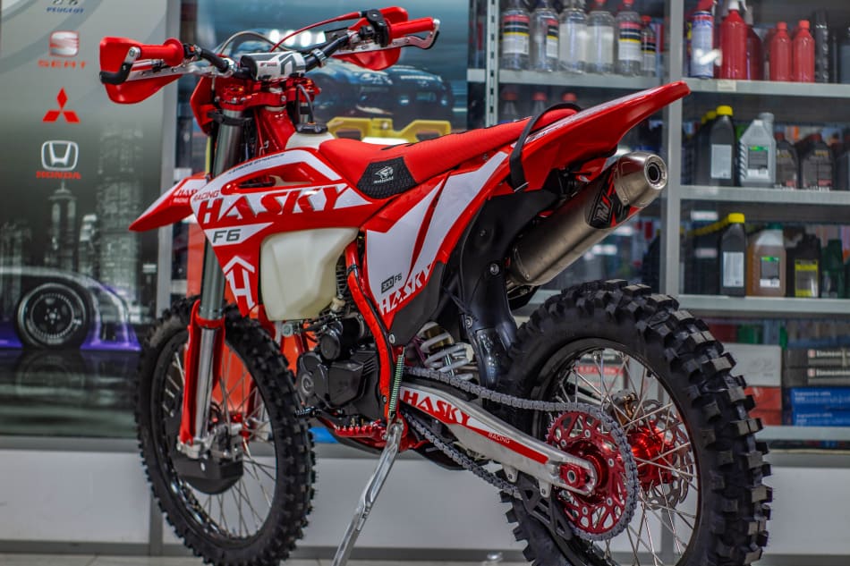 Купить Мотоцикл кроссовый эндуро HASKY F6 Racing 175FMN PR300 в Москве фото18