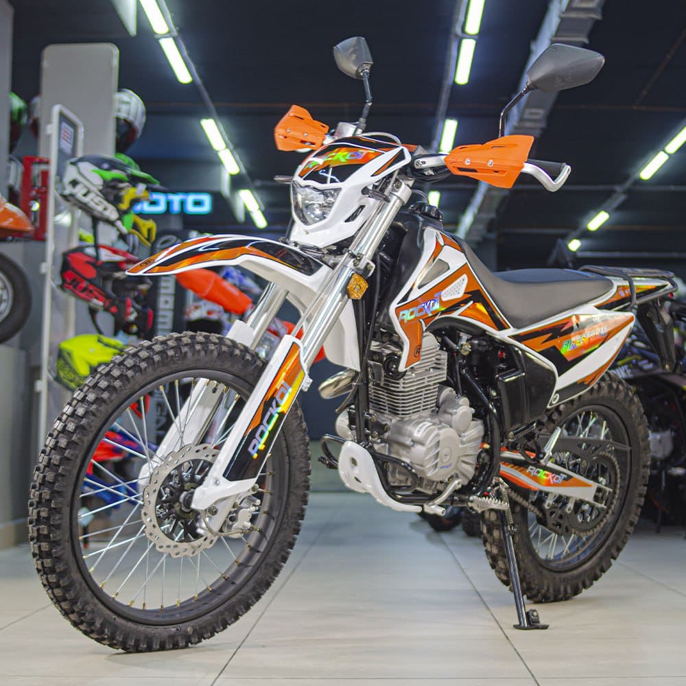 Купить Мотоцикл кроссовый эндуро ROCKOT RS250 Firestorm (250cc, 172FMM, 21/18, ЭПТС) в Москве фото8