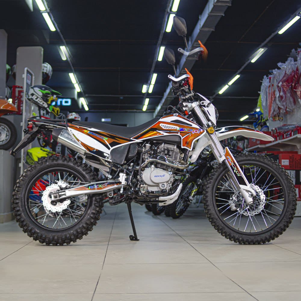 Купить Мотоцикл кроссовый эндуро ROCKOT RS250 Firestorm (250cc, 172FMM, 21/18, ЭПТС) в Москве фото10
