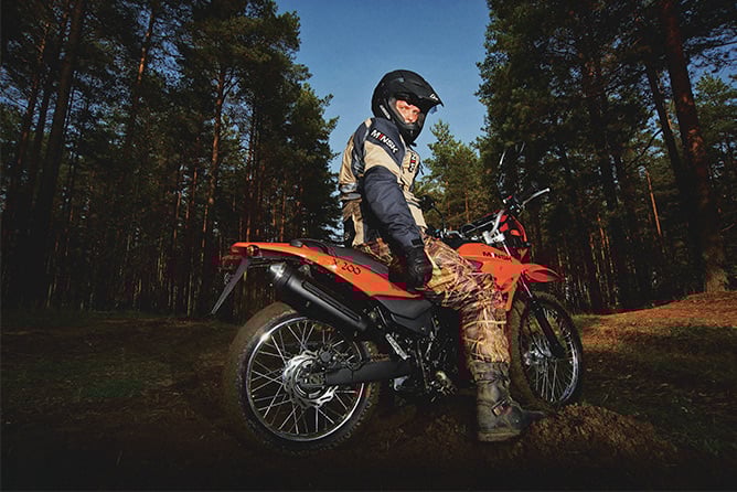 Купить Мотоцикл кроссовый эндуро МИНСК X200 в Москве фото4